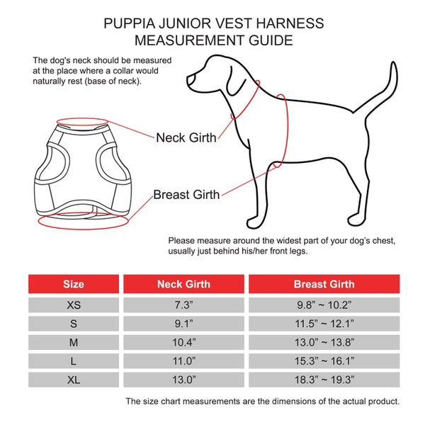 JUNIOR VEST DOG HARNESS