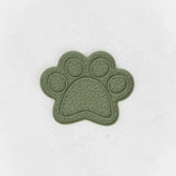 PAW PRINT LICK MAT-OLIVE