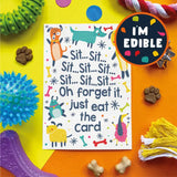 EDIBLE SIT SIT CARD