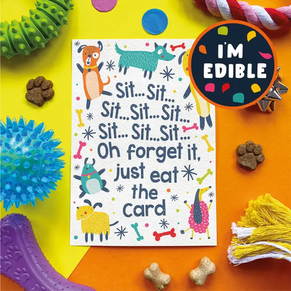 EDIBLE SIT SIT CARD