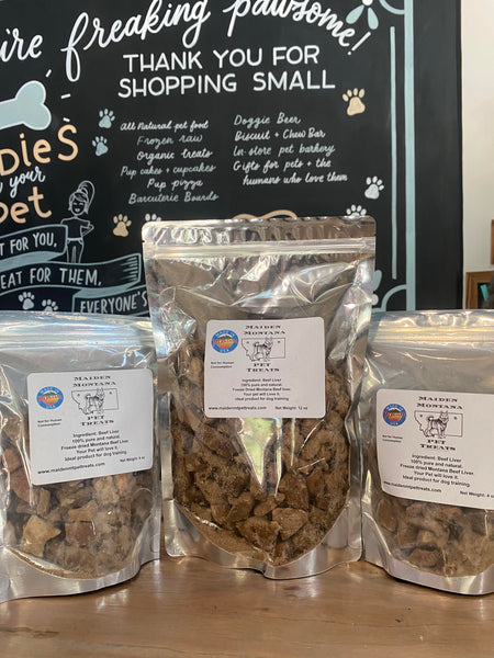 FREEZE DRIED BEEF LIVER TREATS