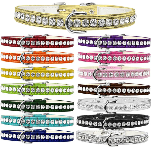 Beverly Crystal Croc Collar