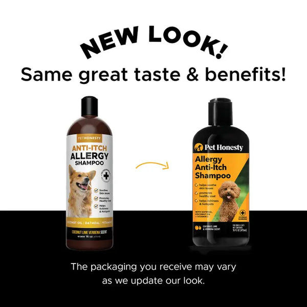 PET HONESTY-ALLERGY ANTI ITCH SHAMPOO