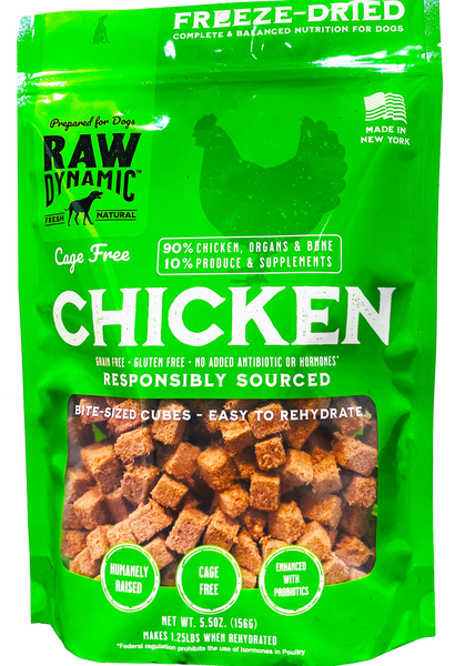 RAW DYNAMIC CHICKEN FREEZE DRIED RAW