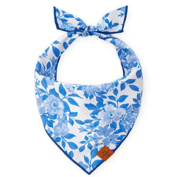 BLUE ROSES BANDANA