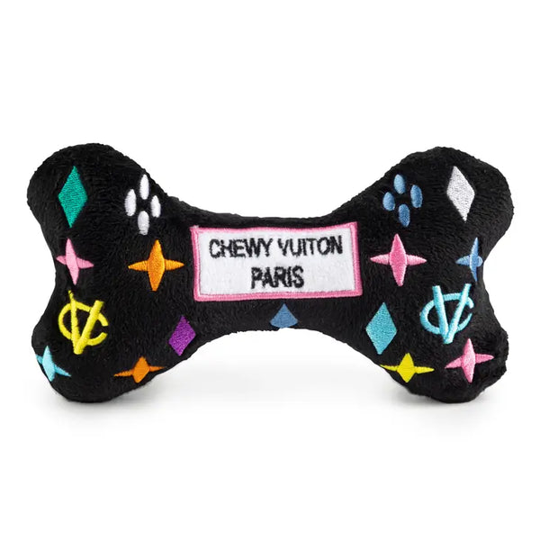 BLACK MONOGRAM CHEWY VUITON BONE