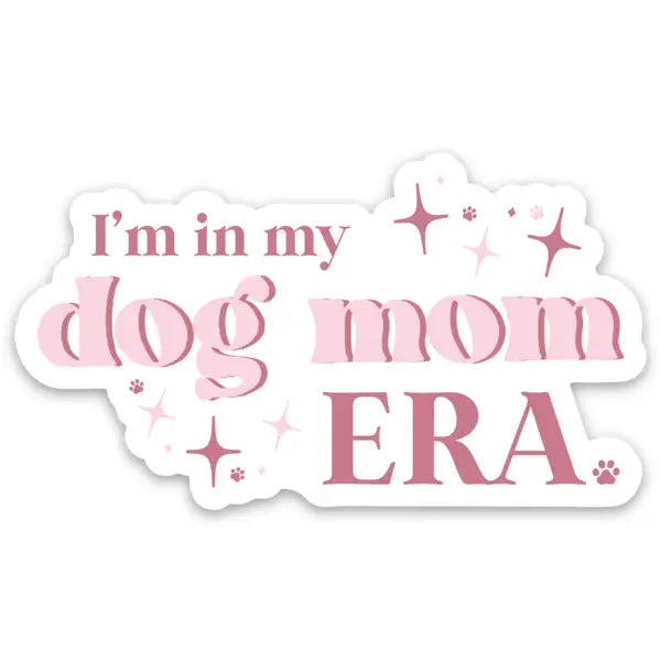 DOG MOM ERA STICKER