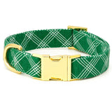 EMERALD GREEN DOG COLLAR