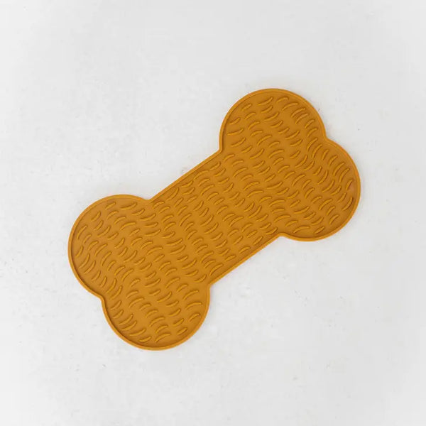 DOG BONE LICK MAT