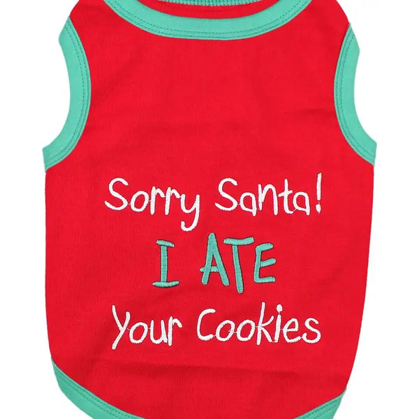 Sorry Santa Dog Shirt
