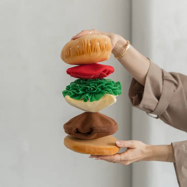 HAMBURGER SNUFFLE TOY – Cafe BoneJour