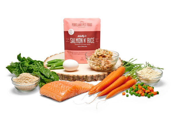 WALLY'S SALMON HOMESTYLE MEAL