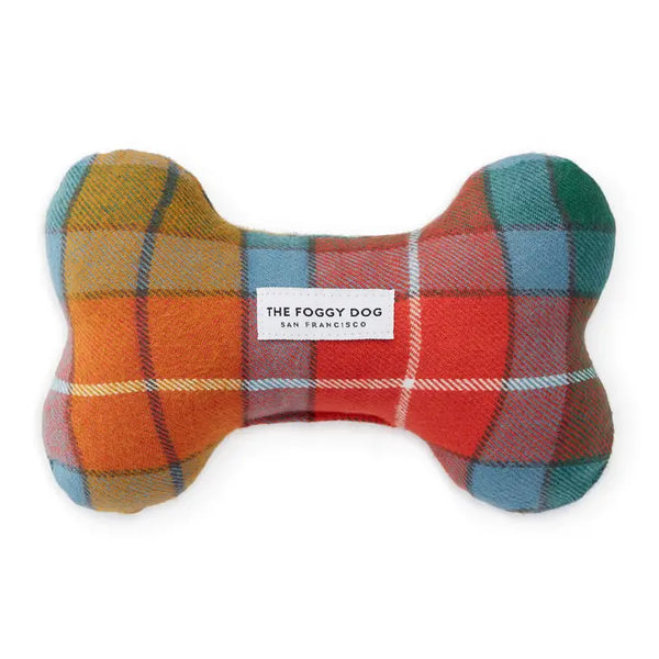 BUCHANAN PLAID DOG BONE