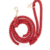 CRIMSON Rope Dog Leash