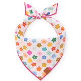 RAINBOW FLOWER BANDANA