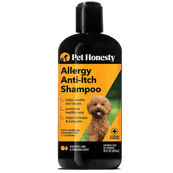 PET HONESTY-ALLERGY ANTI ITCH SHAMPOO