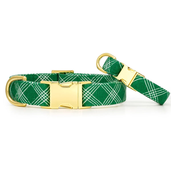 EMERALD GREEN DOG COLLAR