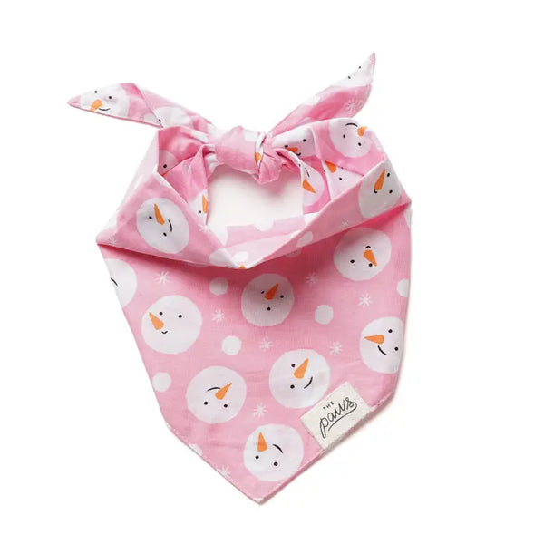 SNOWBALL PINK BANDANA