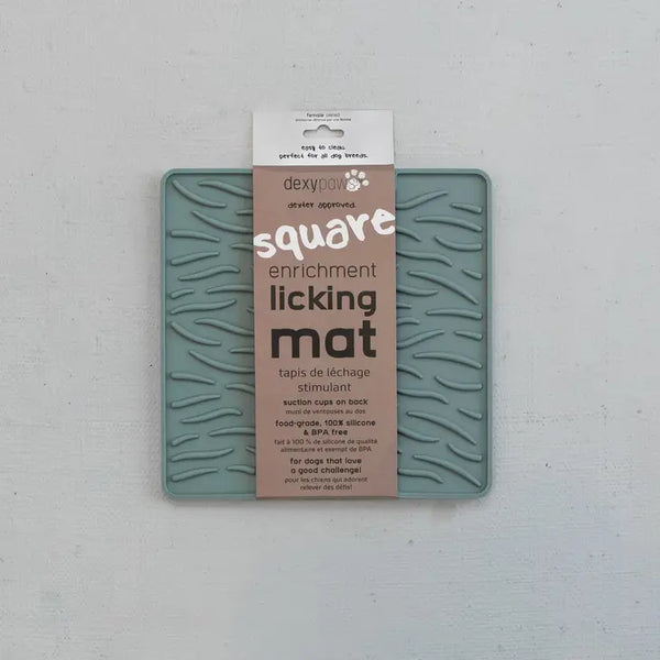 SQUARE SEAFOAM LICKMAT