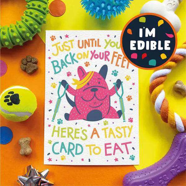 EDIBLE GET WELL CARD