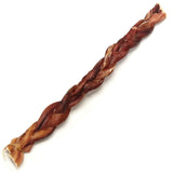 Braided bully sticks- No odor 12 in