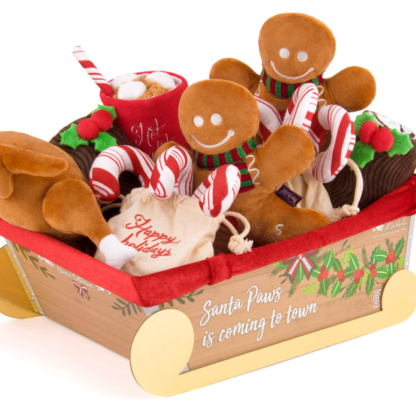 Santa's Sleigh Dog Toys