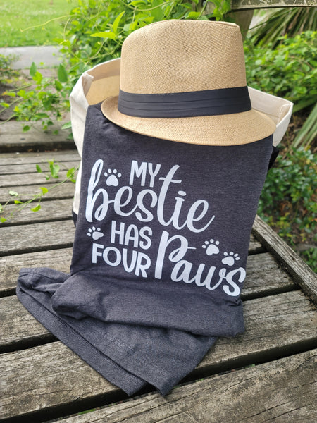 My Bestie has 4 Paws T Shirt