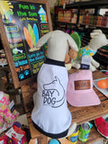 Black Raglan Bay Dog Shirt