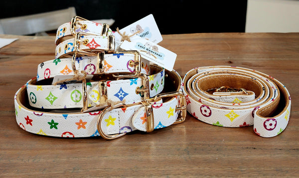 DESIGNER INSPIRED COLLAR-WHITE MULTI