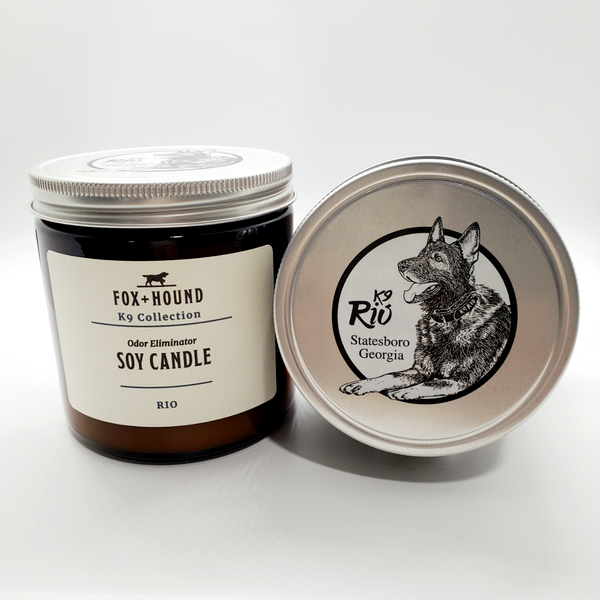 K9 collection Odor Eliminator Candle - Rio