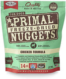 Primal Dog FD Nuggets 14oz