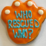 WHO RESCUED WHO COOKIE