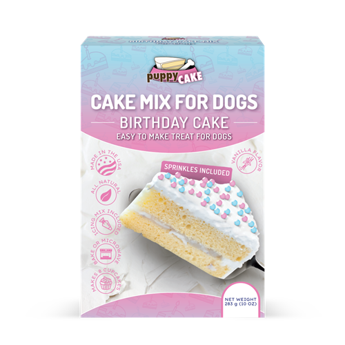 Puppy Cakes Cake Mix -Birthday