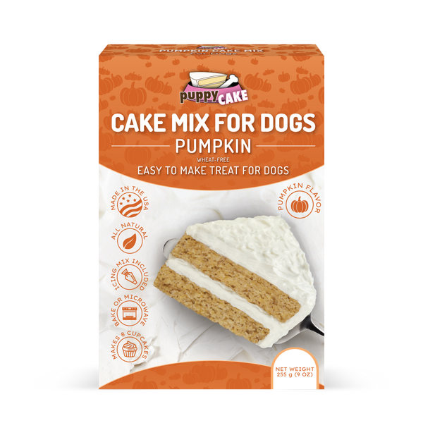 Puppy Cakes Cake Mix -Pumpkin