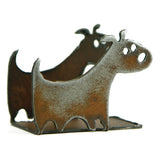 Rustic Dog Business card Holder