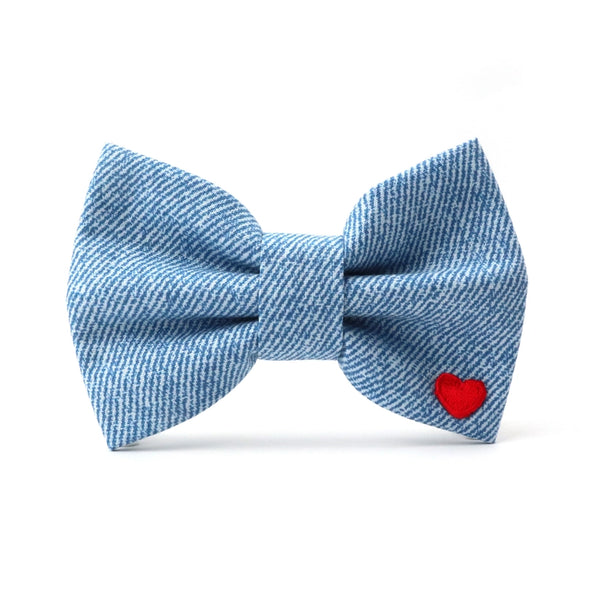 BLUE JEANS BOW TIE