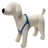 Neon Blue Leather Harness