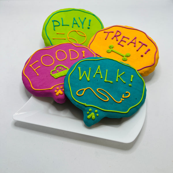 DOG THOUGHTS COOKIES