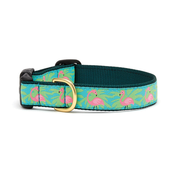 FLAMINGO DOG COLLAR