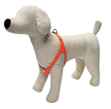 Neon Orange Leather Harness