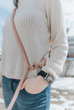 Rose All Day Hands Free Cotton Rope Dog Leash