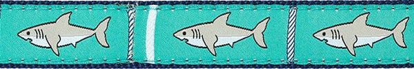 SHARK MARTINGALE DOG COLLAR