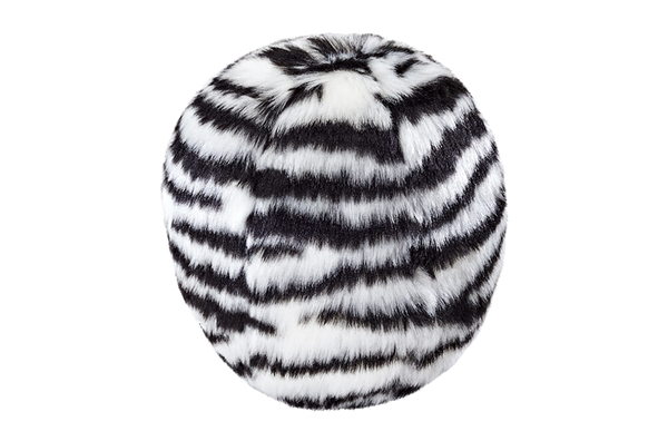 ZEBRA SQUEAKERLESS BALL-MED