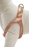 Rose Gold Leather Harness