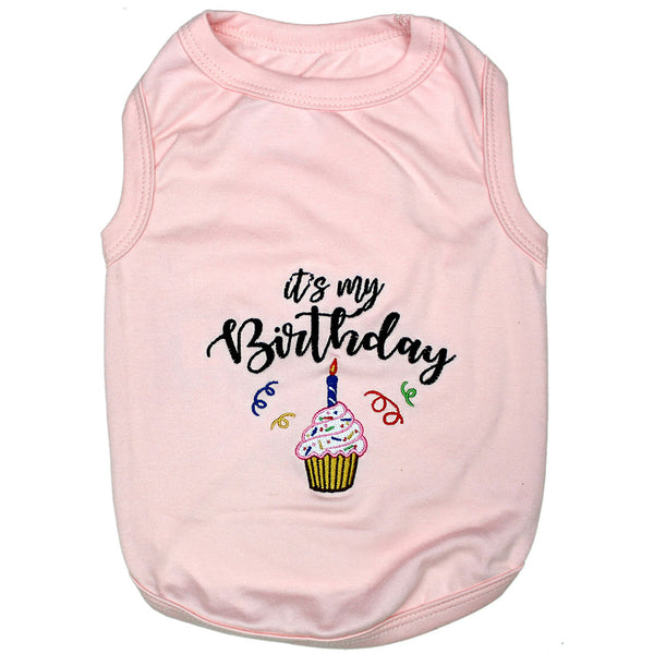 Birthday Girl Dog Shirt