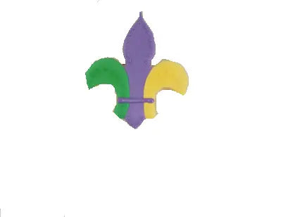 MARDI GRAS FLEUR DE LIS