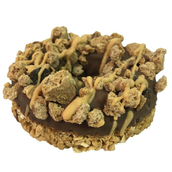 Carob Peanut Butter Crunch Donut