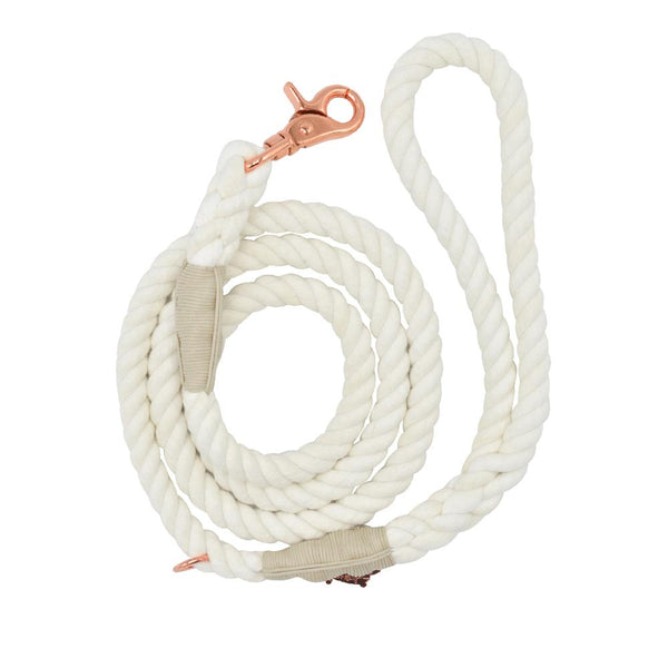 Dove Cotton Rope Dog Leash