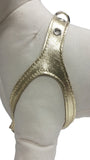 Gold Leather Harness