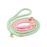 La Jolie Fleur Cotton Rope Dog Leash